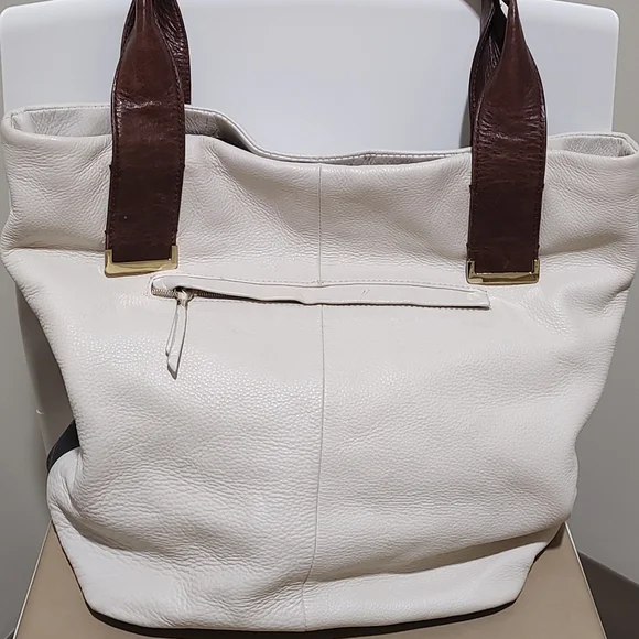 Elliott Lucca Leather Peacock tote - Picture 3 of 13